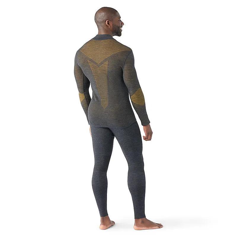 Men's Intraknit™ Thermal Merino Base Layer 1/4 Zip (M37 - Charcoal-Honey Gold)