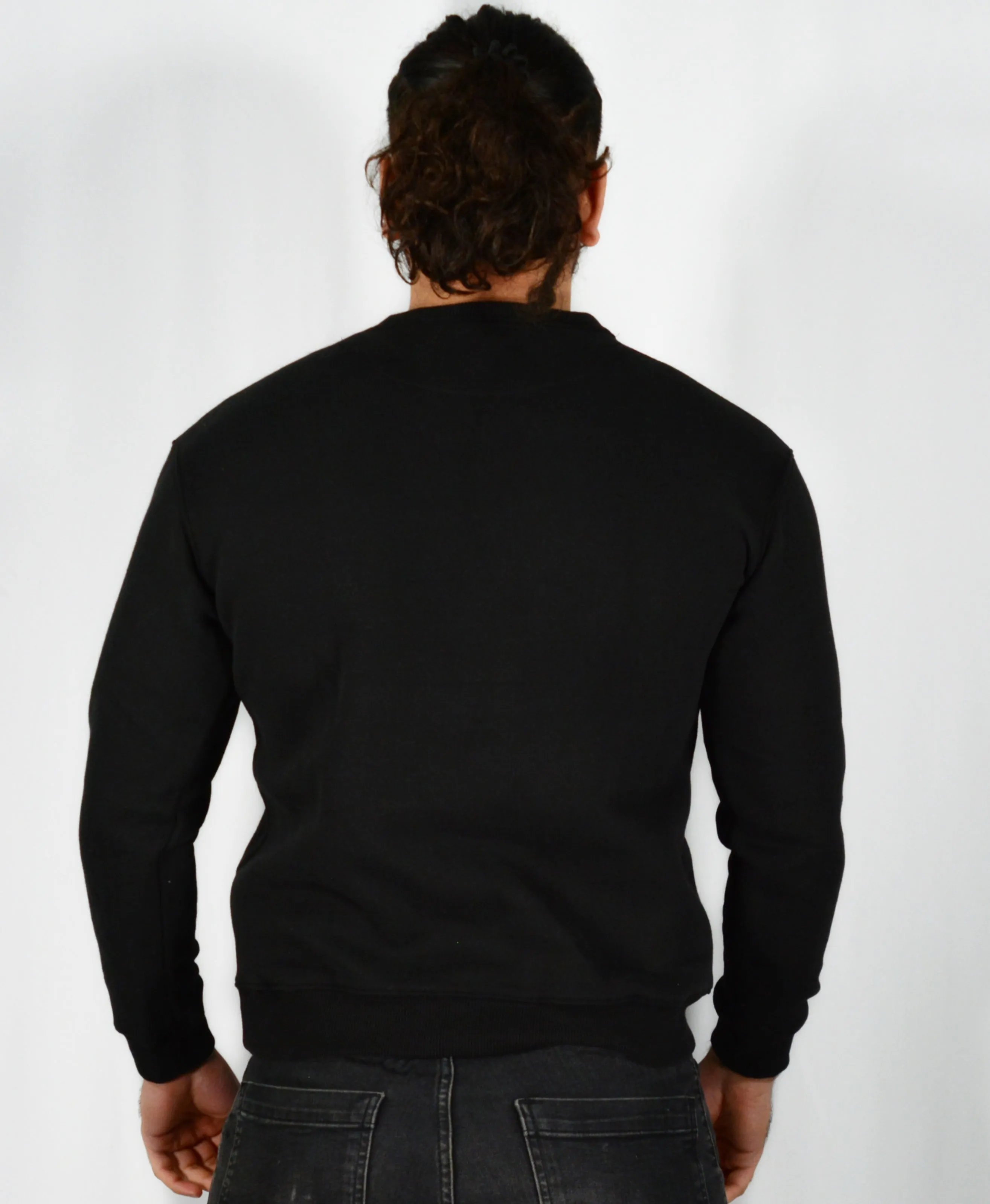 Mens O.G. Symbol Black Sweat Jumper Top