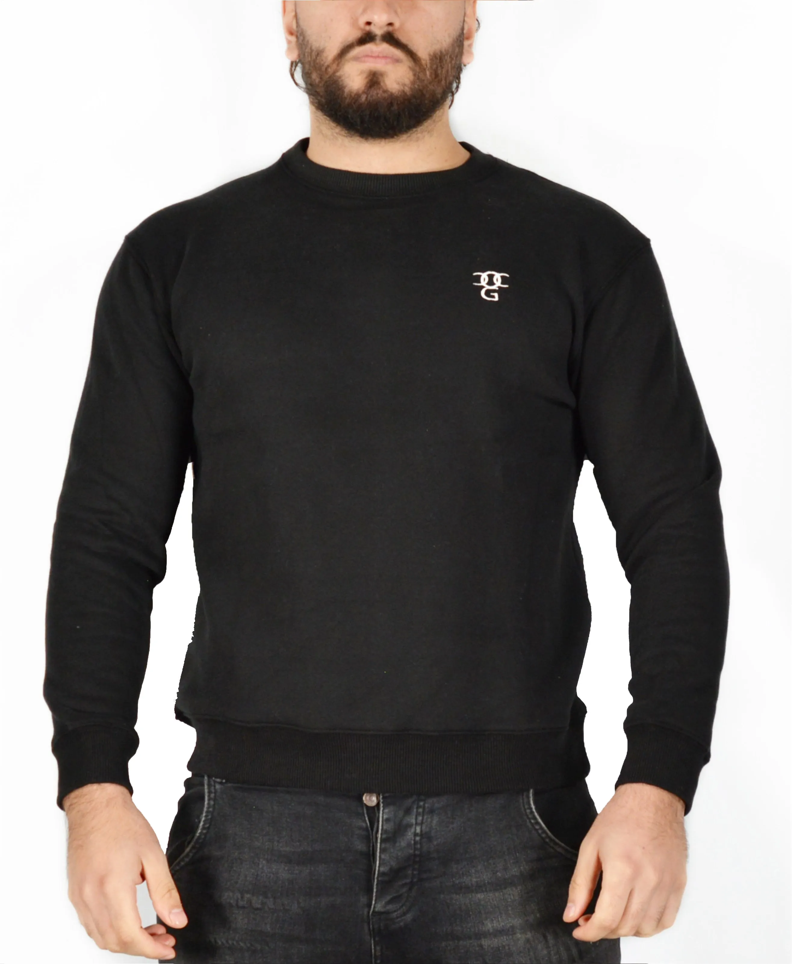 Mens O.G. Symbol Black Sweat Jumper Top