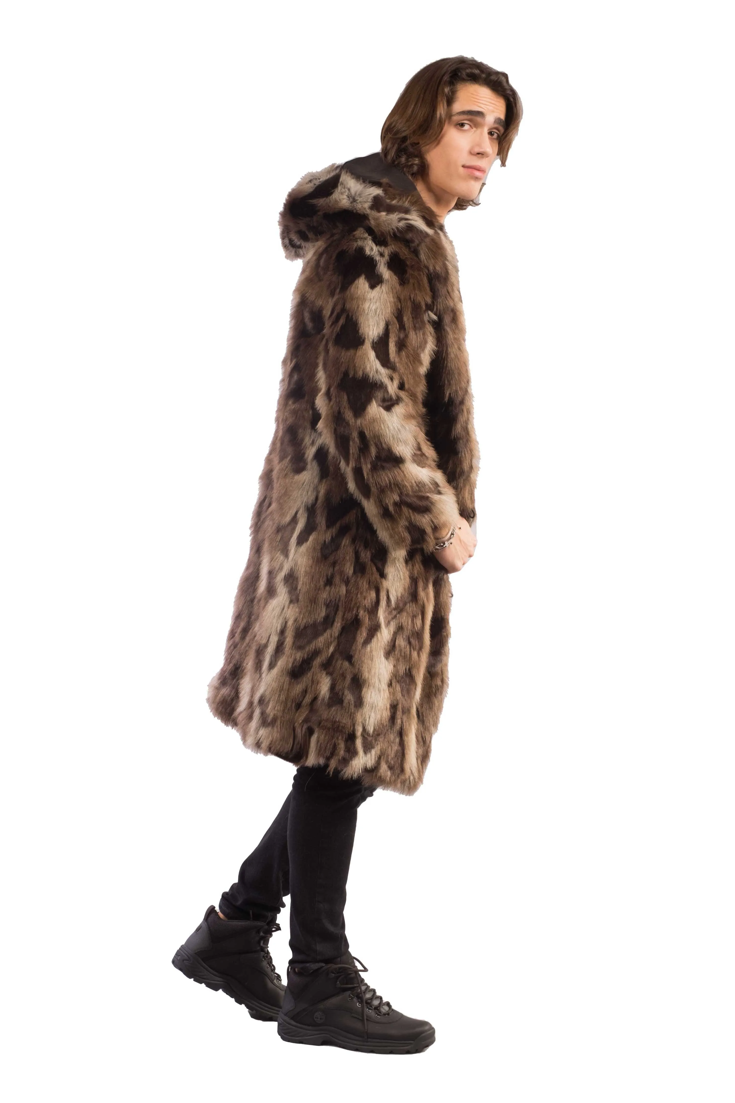 Men's Playa Coat in "Bison"