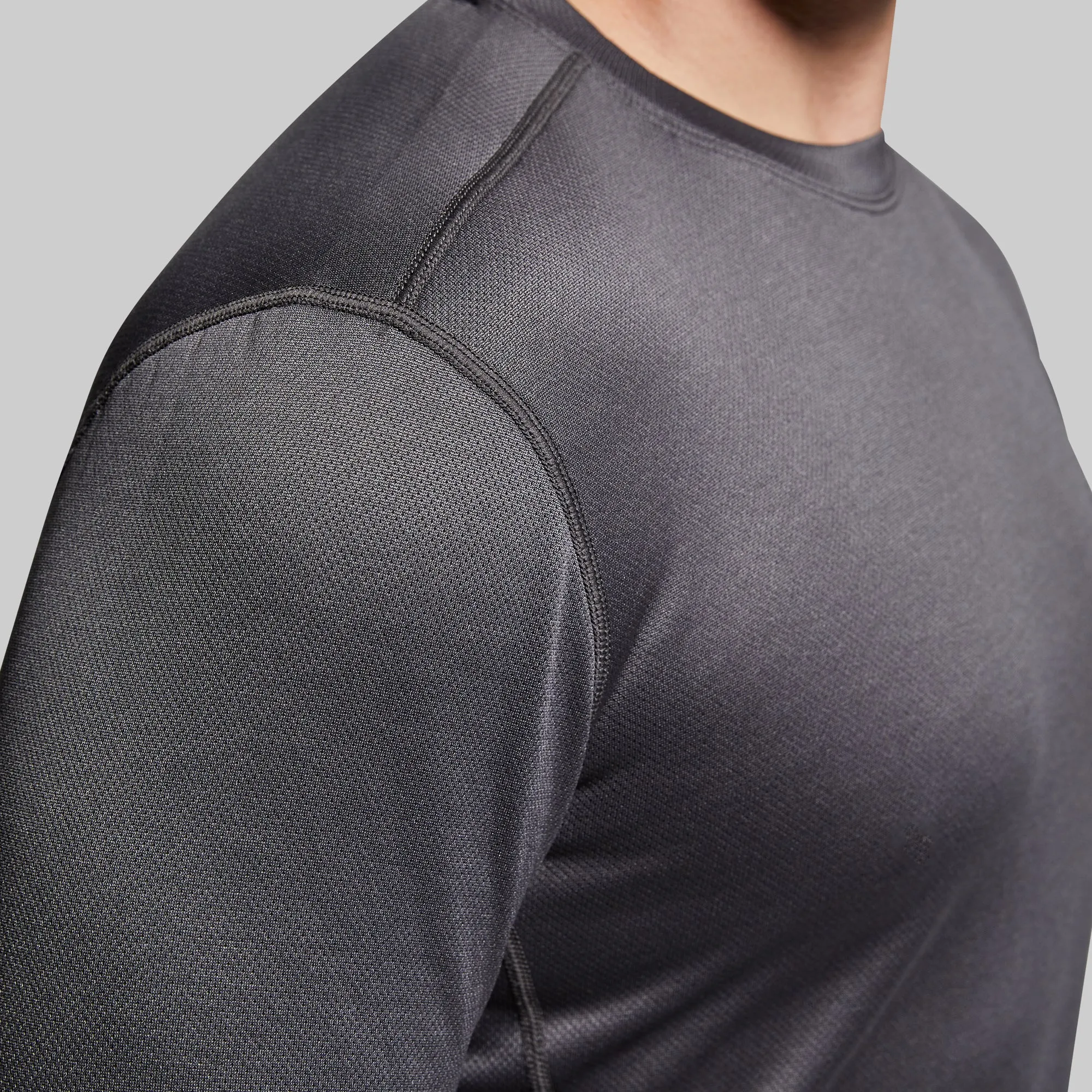 Men's Ridgeline Heavy Base Layer Top (Wolf Grey)