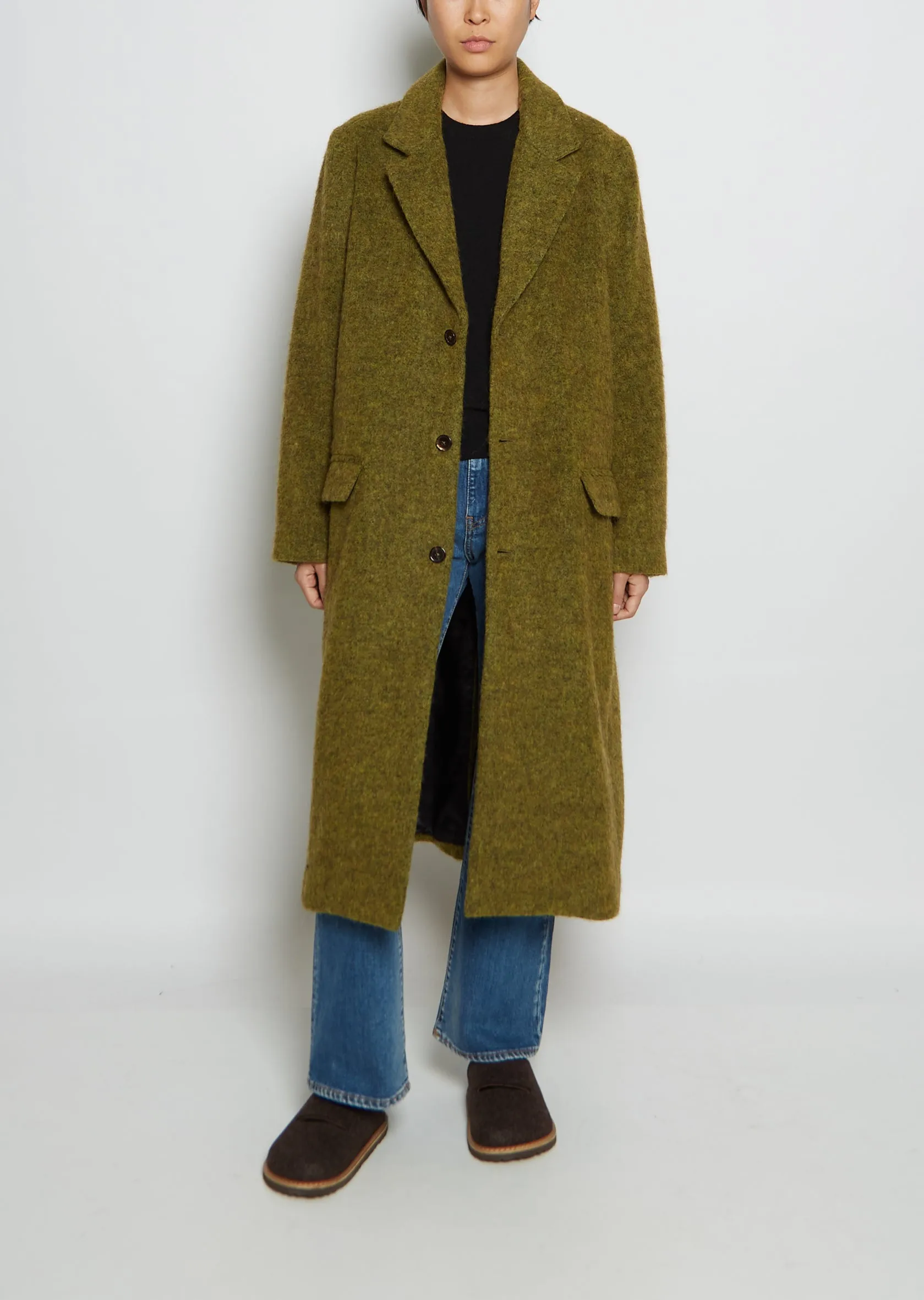 Men's Wool & Alpaca Overcoat