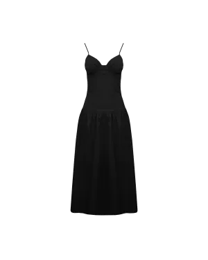 MONACO DRESS BLACK