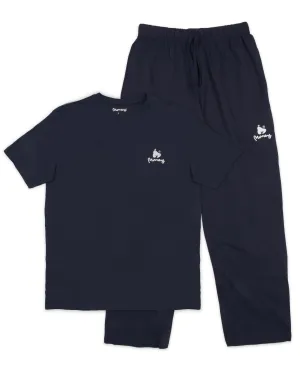 Money Lounger Long Navy Set 2 Pack