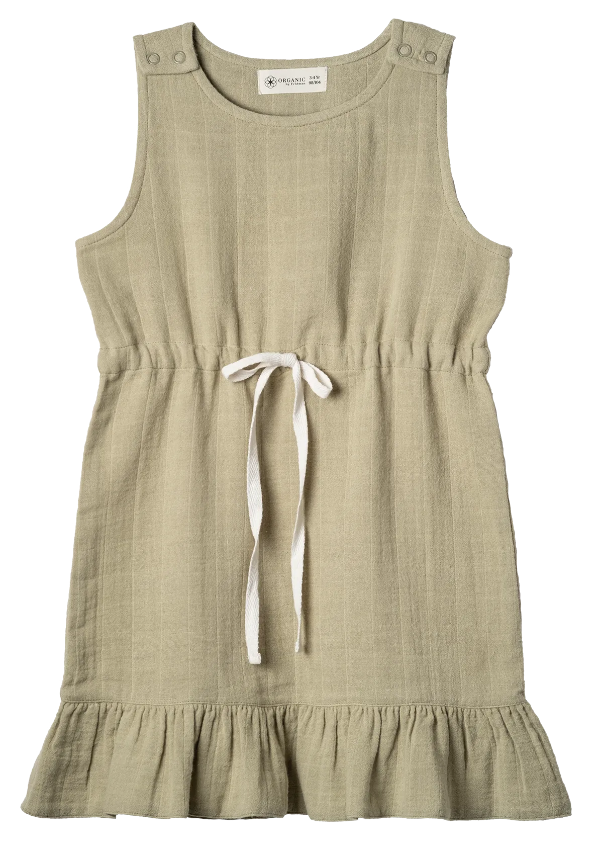 Muslin Jumper Dress Drawstring Sienna