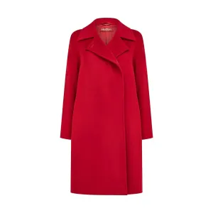 Naro Red Wool Coat