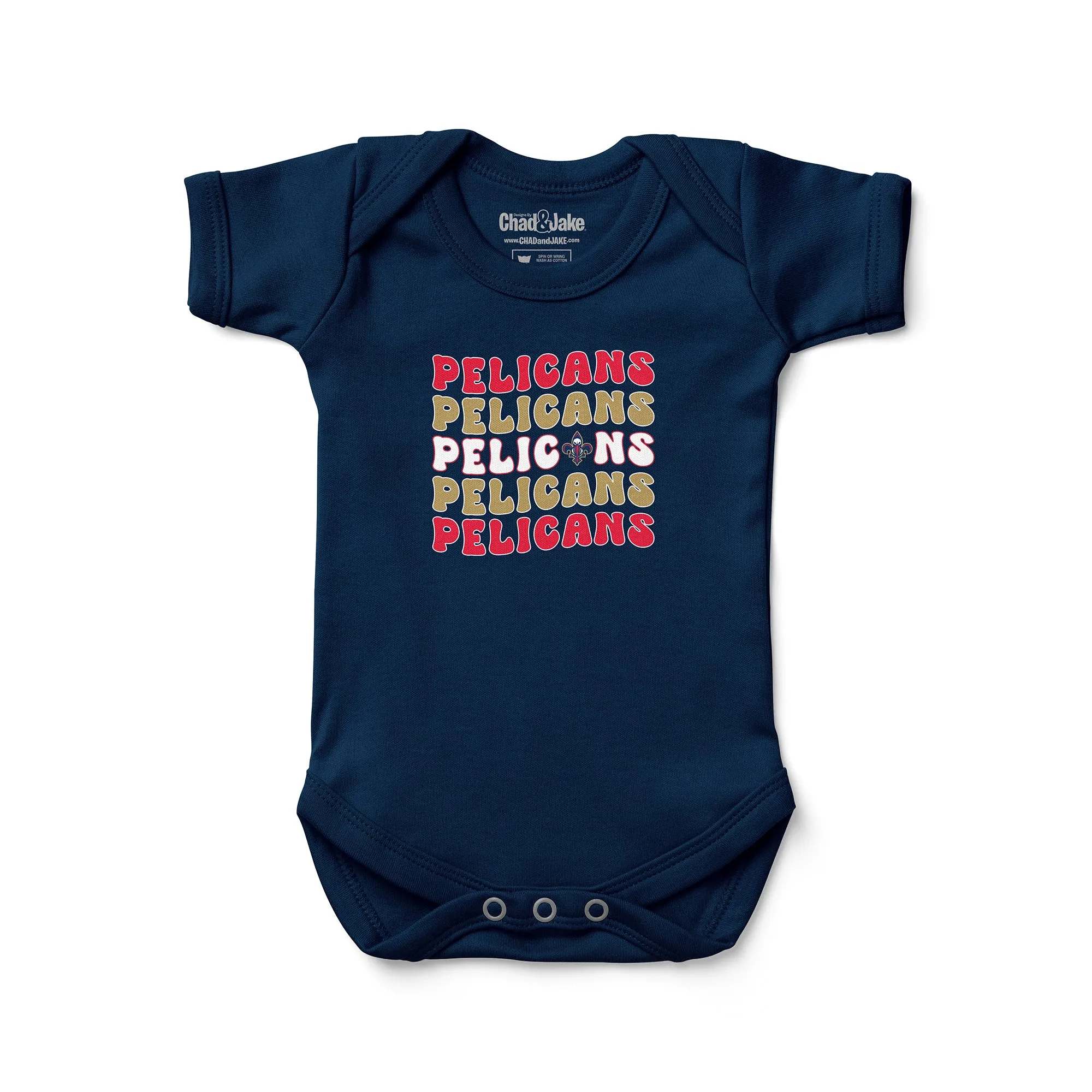 New Orleans Pelicans "Groovy" Bodysuit