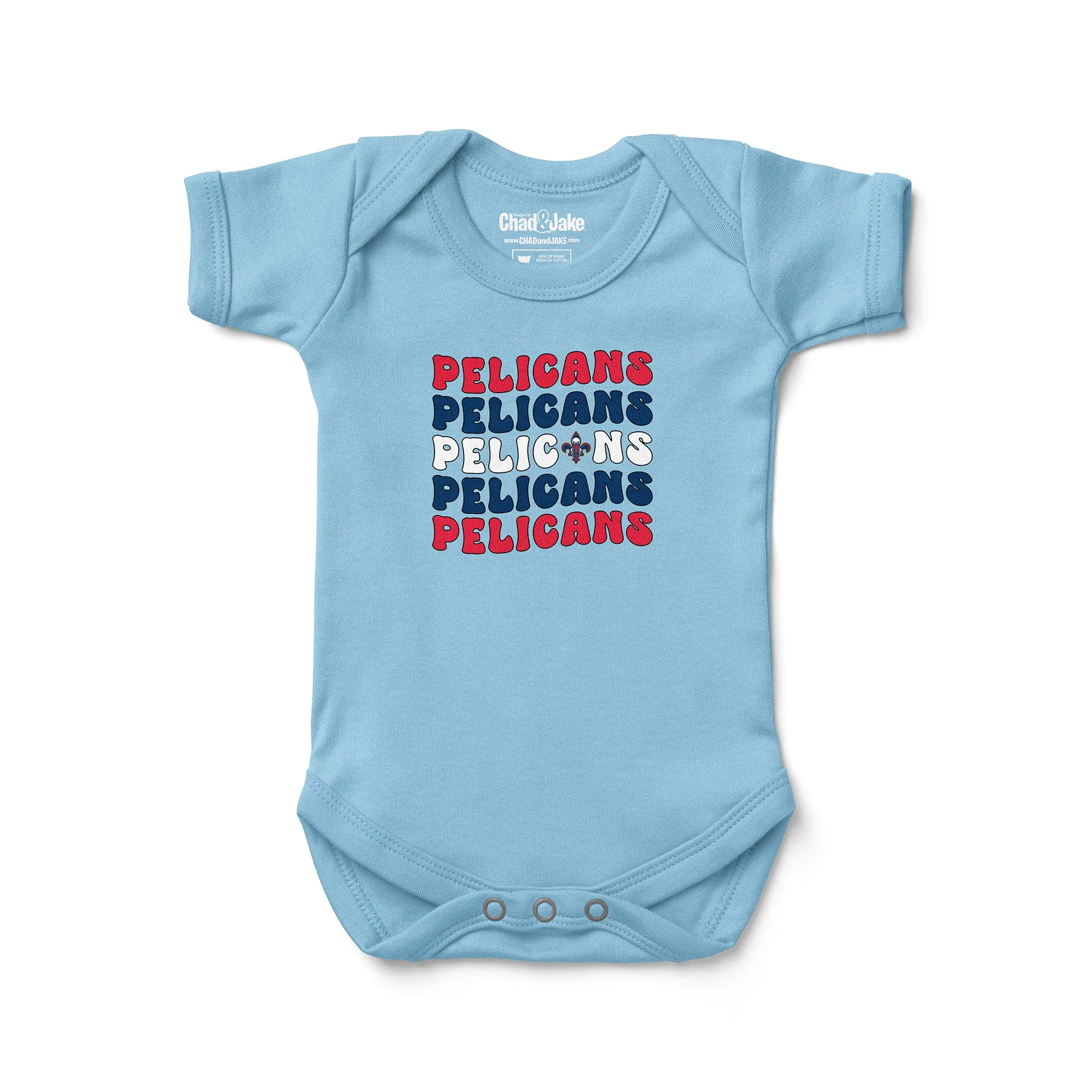 New Orleans Pelicans "Groovy" Bodysuit