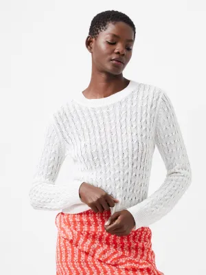 Niko Open Knit Long Sleeve Jumper