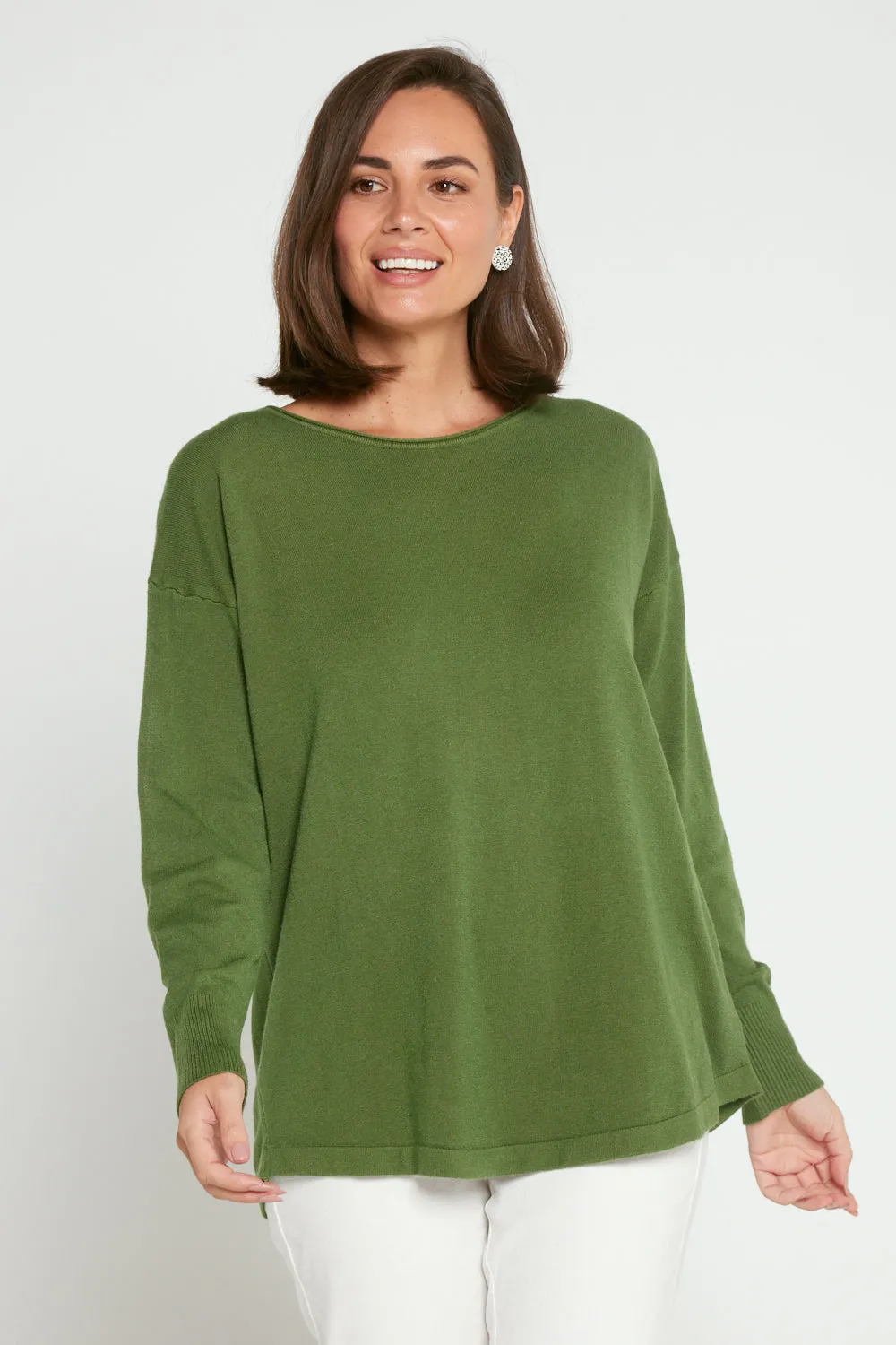 Nola Knit Jumper - Green