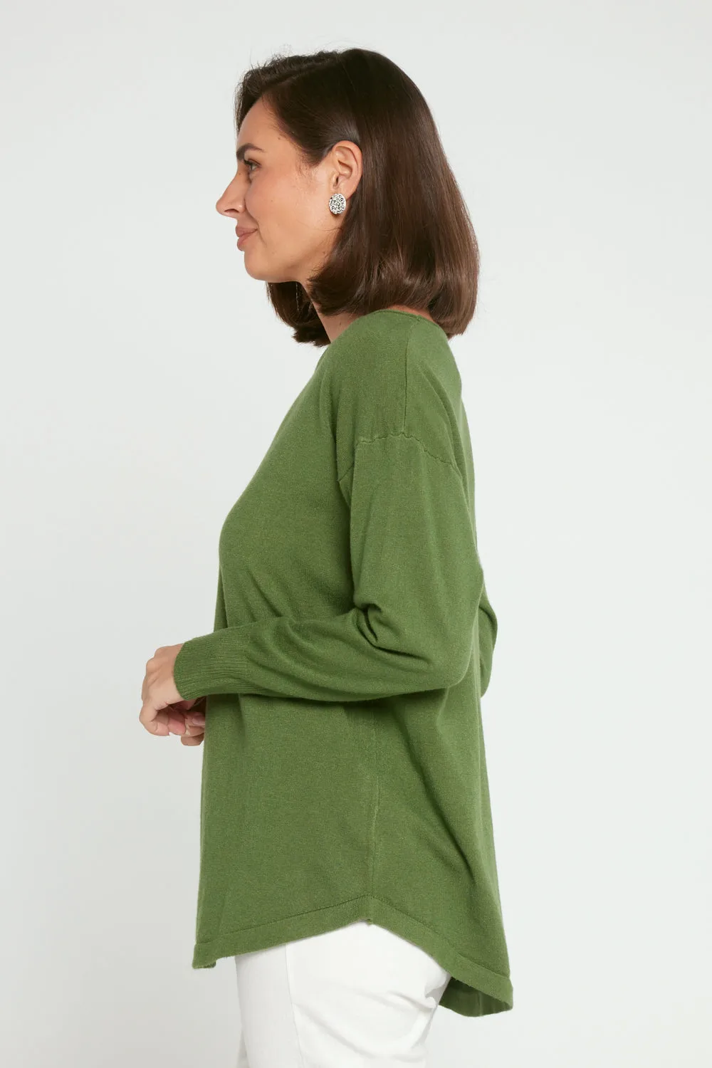 Nola Knit Jumper - Green