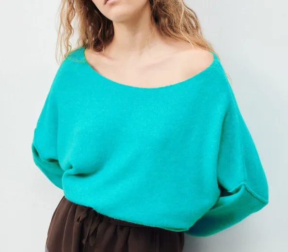 Off Shoulder Sweater