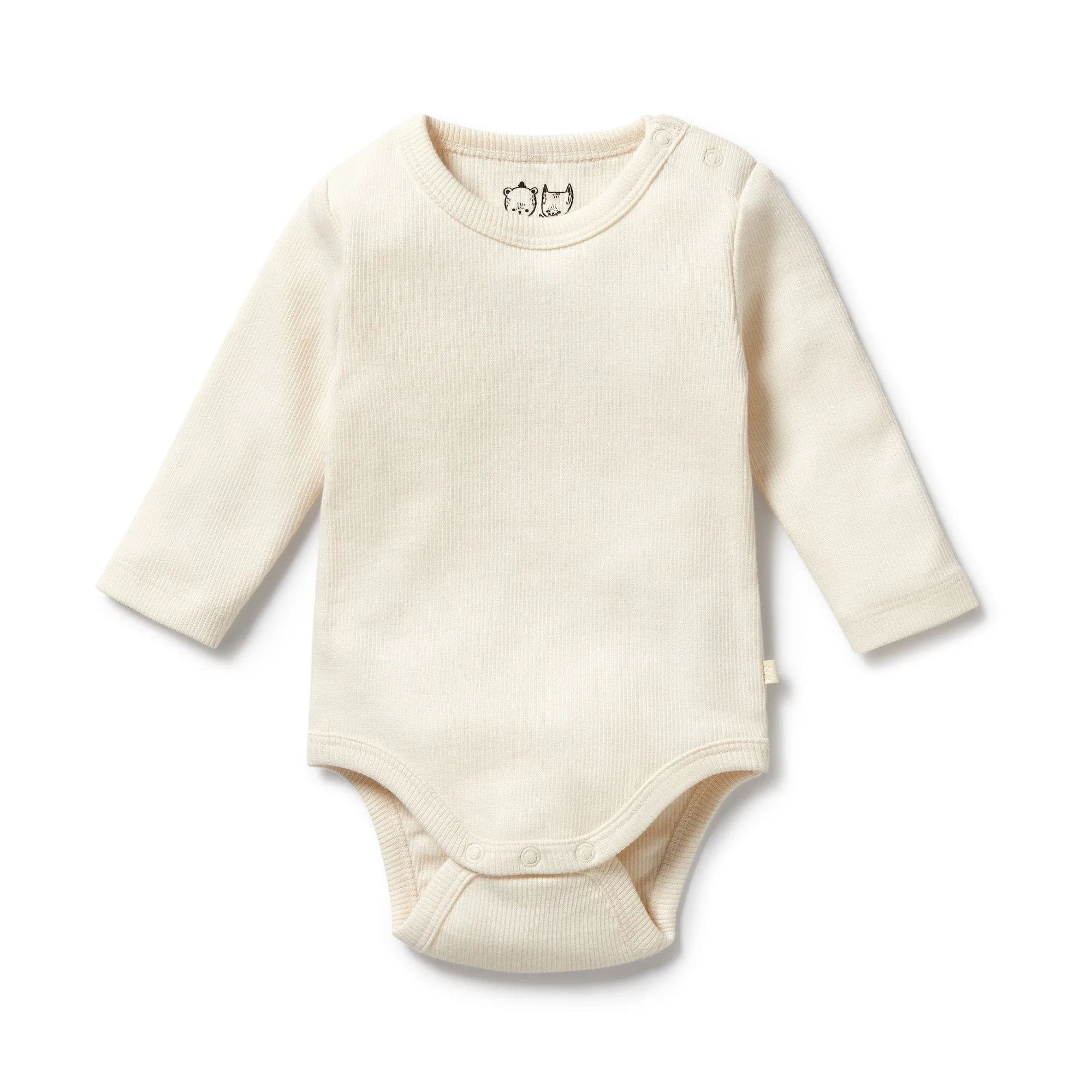 Organic Cotton Bodysuit | Ecru