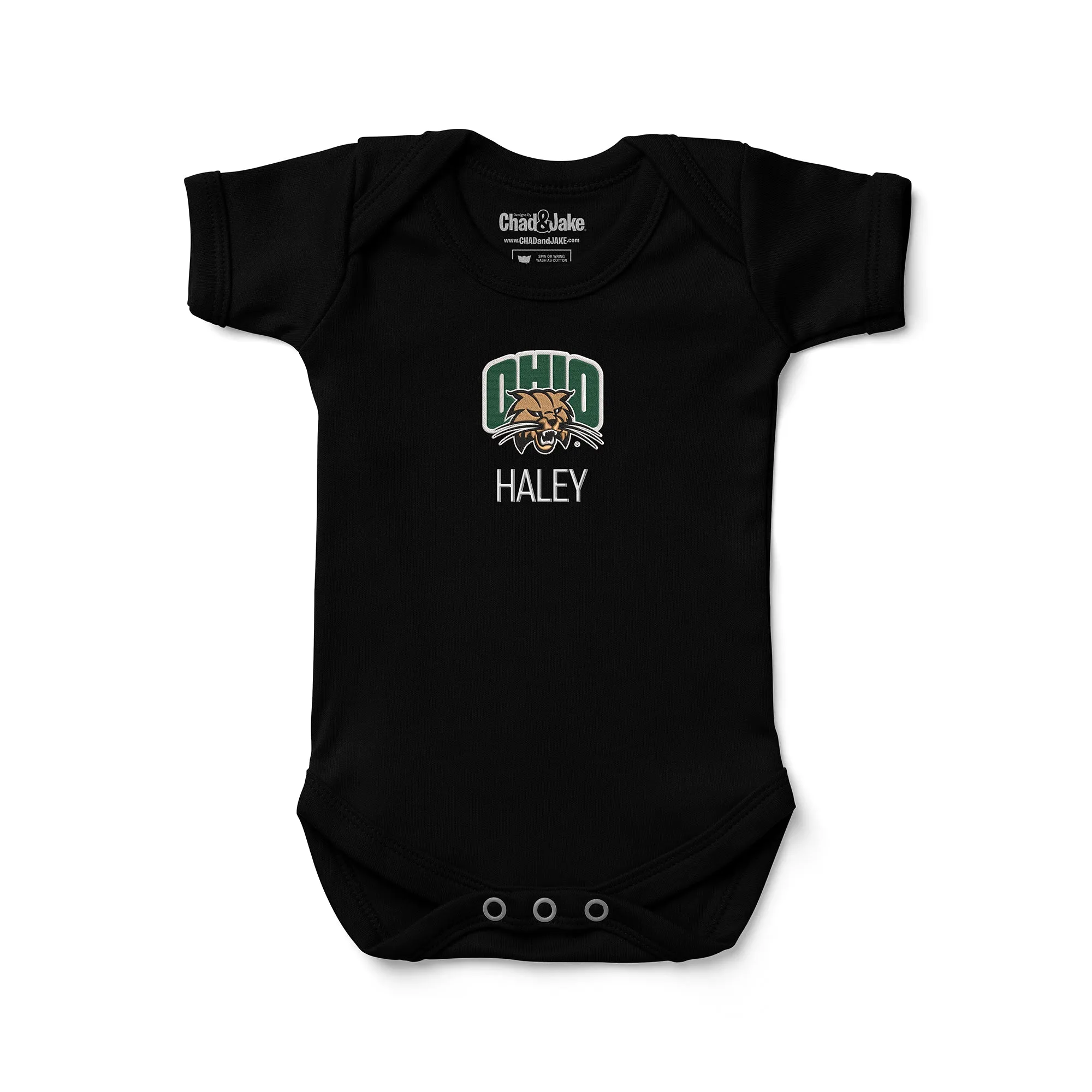 Personalized Ohio Bobcats Bodysuit