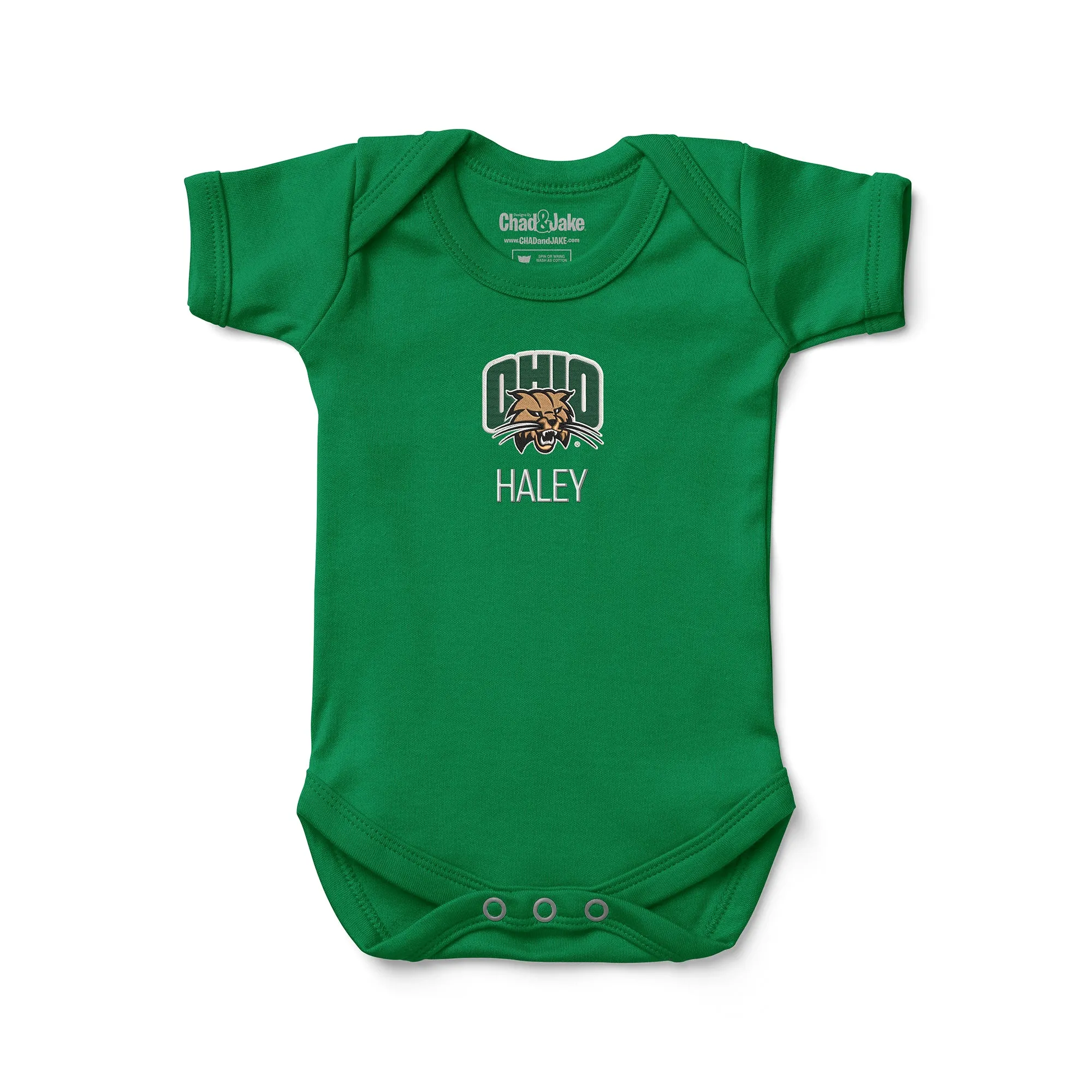 Personalized Ohio Bobcats Bodysuit