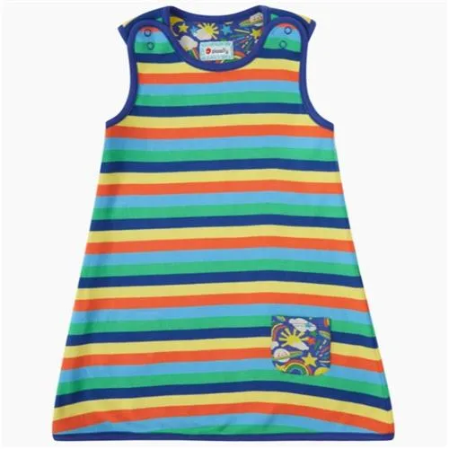 Piccalilly Reversible Dress (Rainbow Weather)