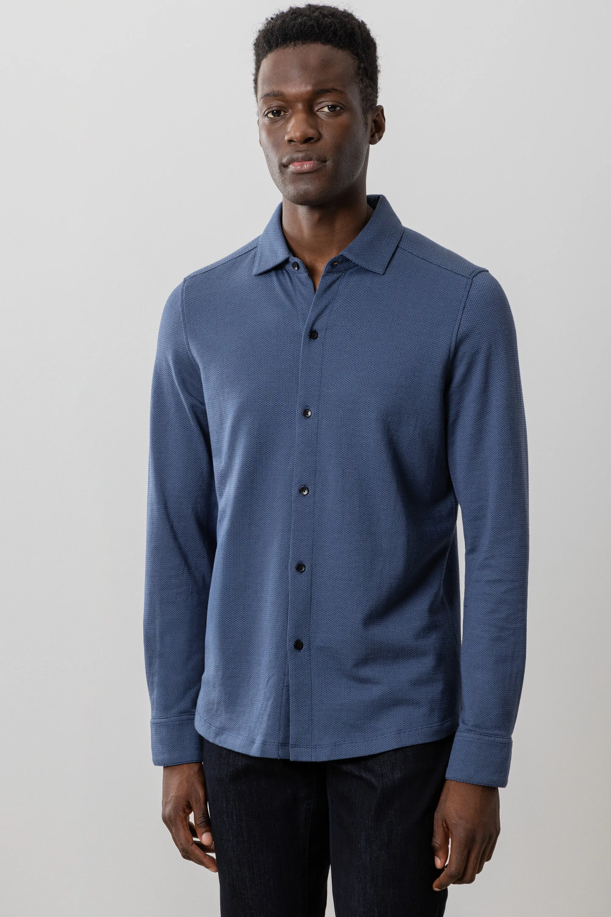 Pine Creek Long-Sleeve Knit Shirt