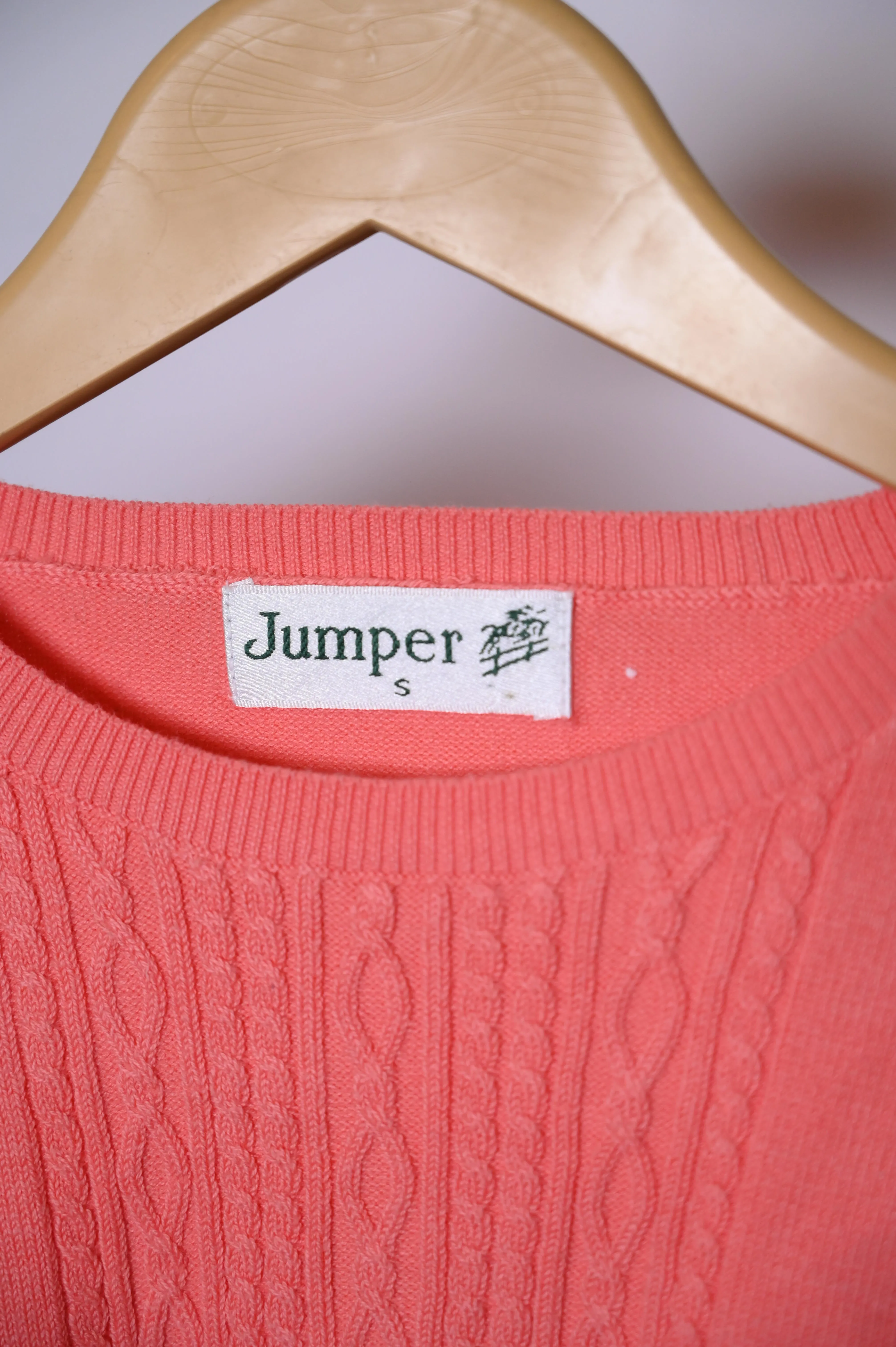 Pink Jumper Sweatshirt - Small