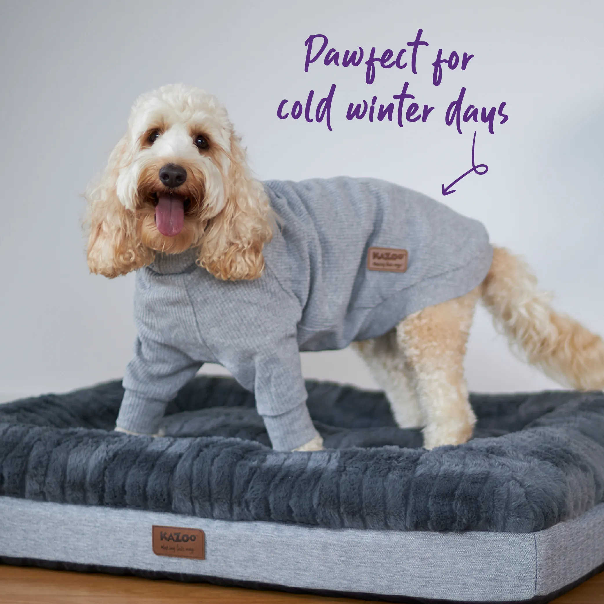 Pooch Dog Pyjamas - Grey