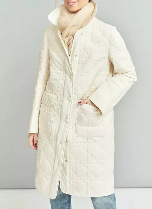 Premium Diamond Quilted Coat