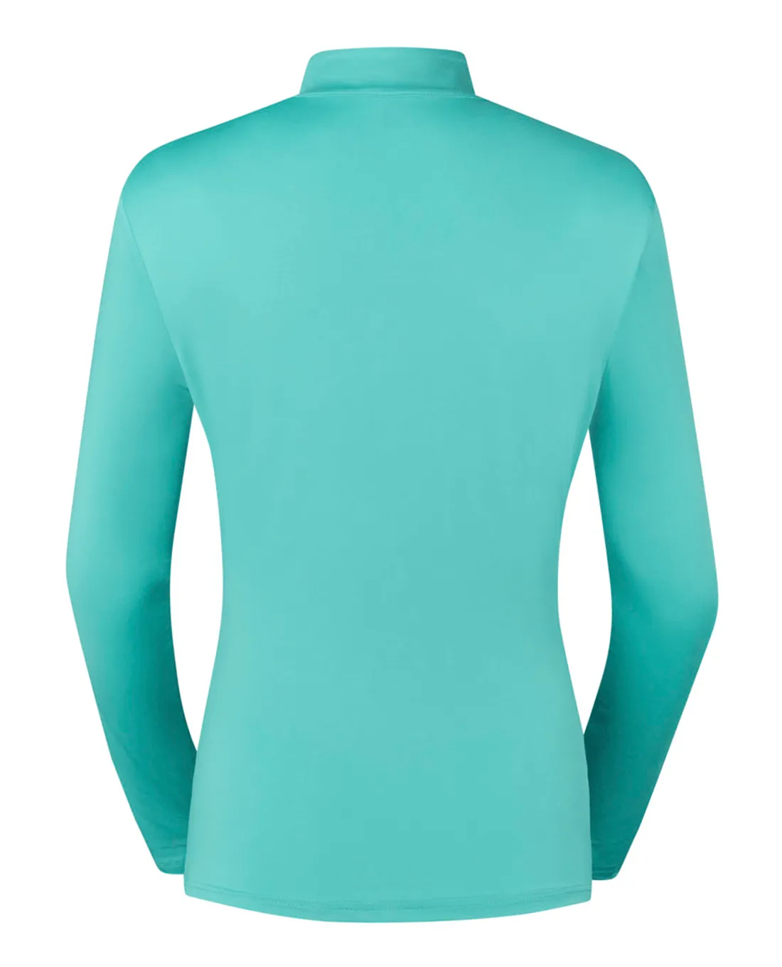 PURE GOLF Tranquility Mid-Zip Top 443 Ocean Blue