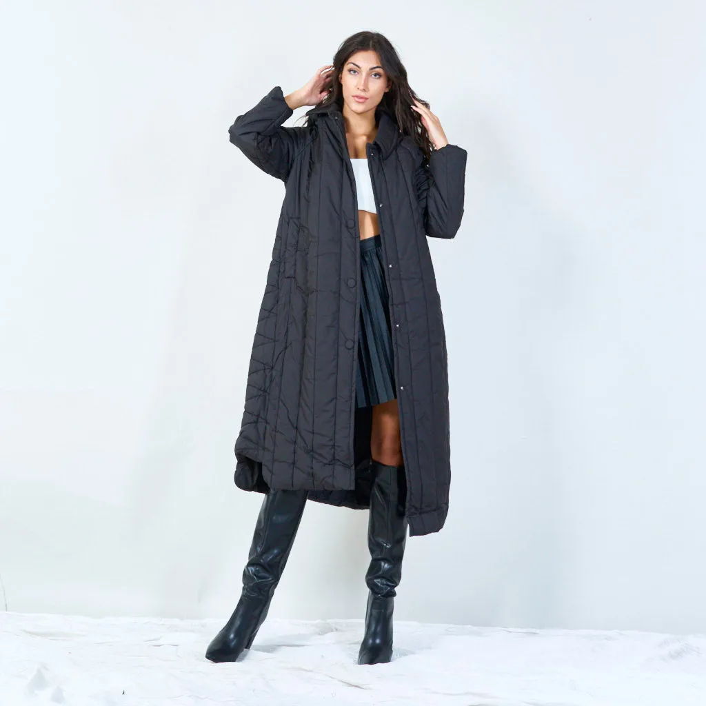 Quilted padded coat wholesale