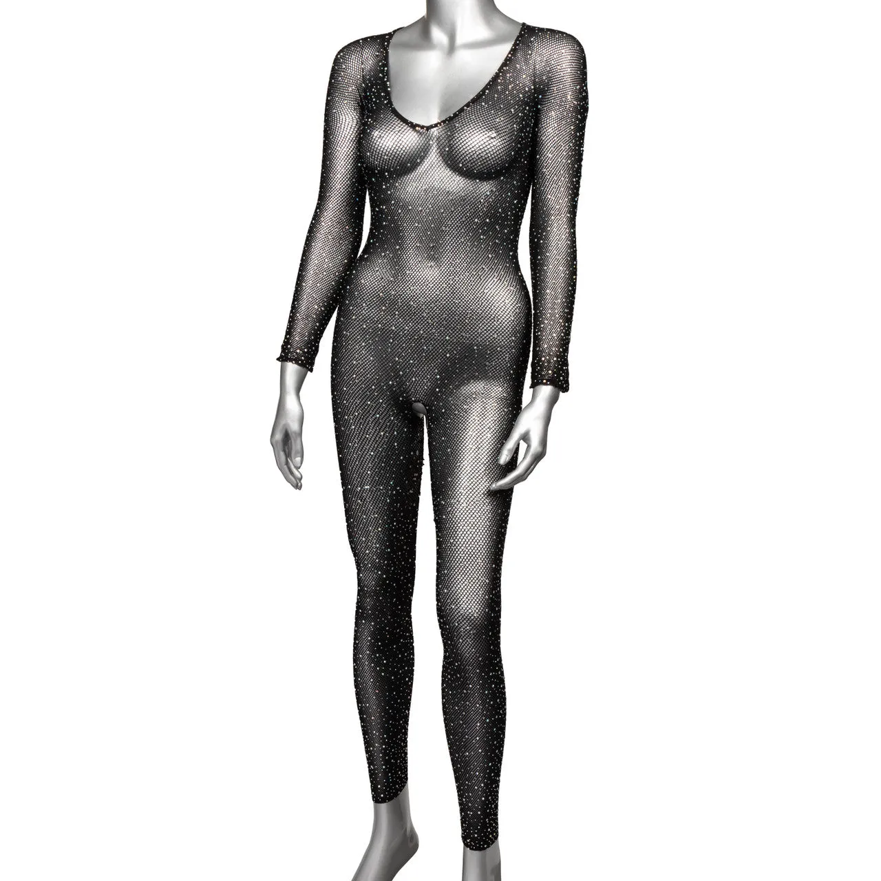 Radiance Crotchless Full Body Suit Plus