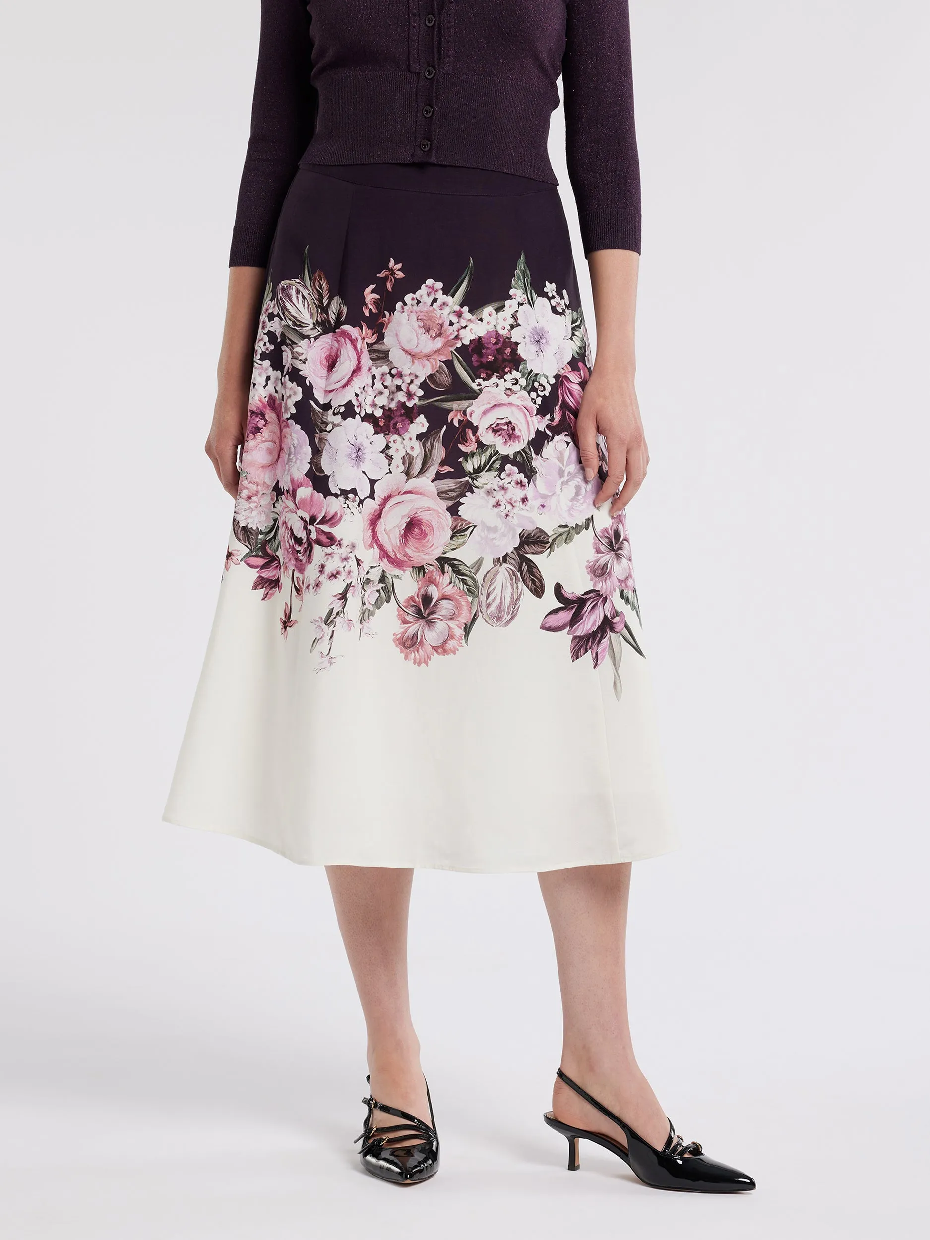 Renaissance Floral Skirt