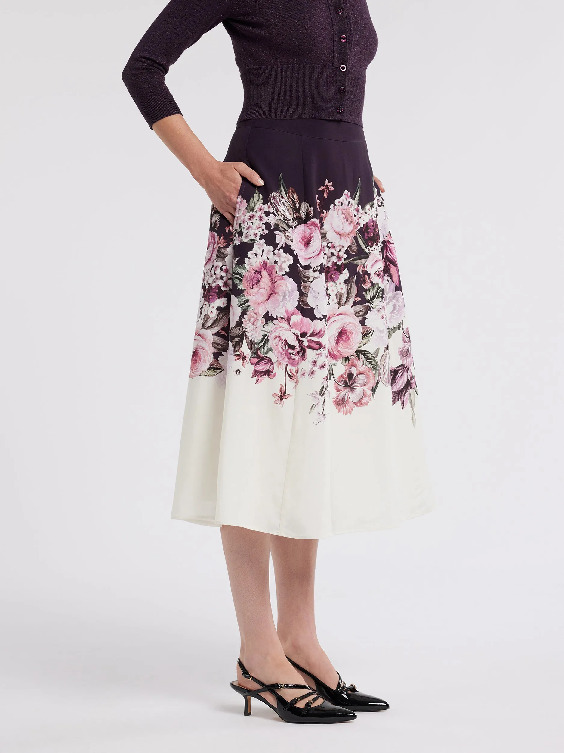 Renaissance Floral Skirt