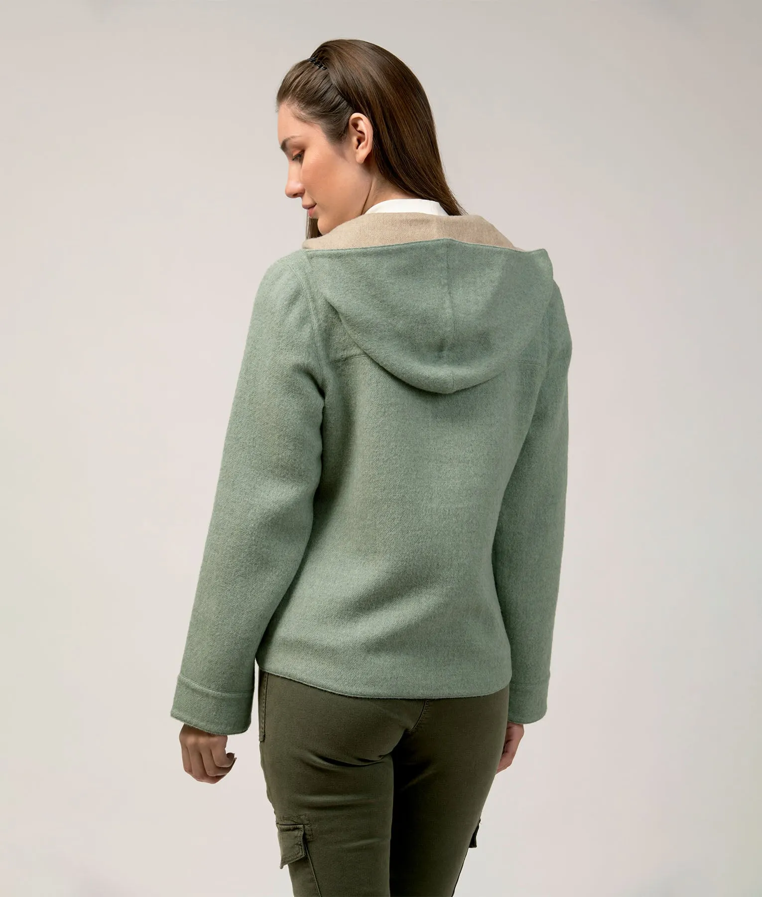 Reversible Women's Hooded Jacket