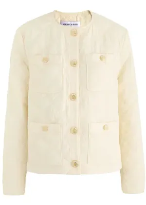 Shalia Quilted Jacket Ivory