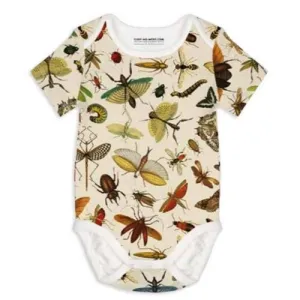 Sleep-No-More Don't Bug Me Short Sleeve Bodysuit