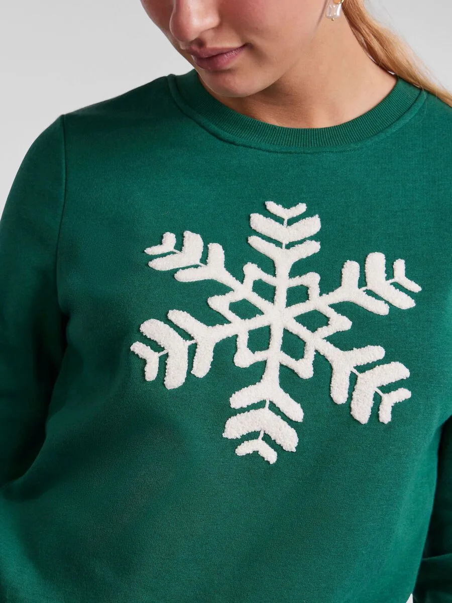 Snowflake Jumper (Evergreen)