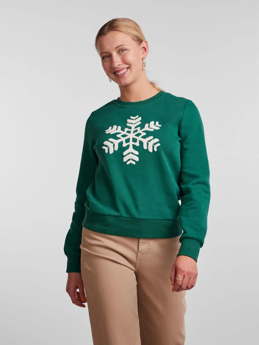 Snowflake Jumper (Evergreen)