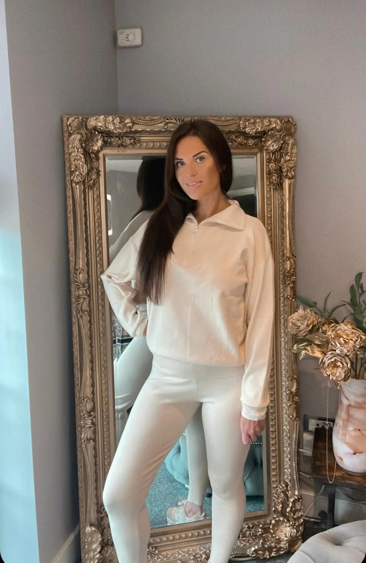 Tara Cream Tracksuit