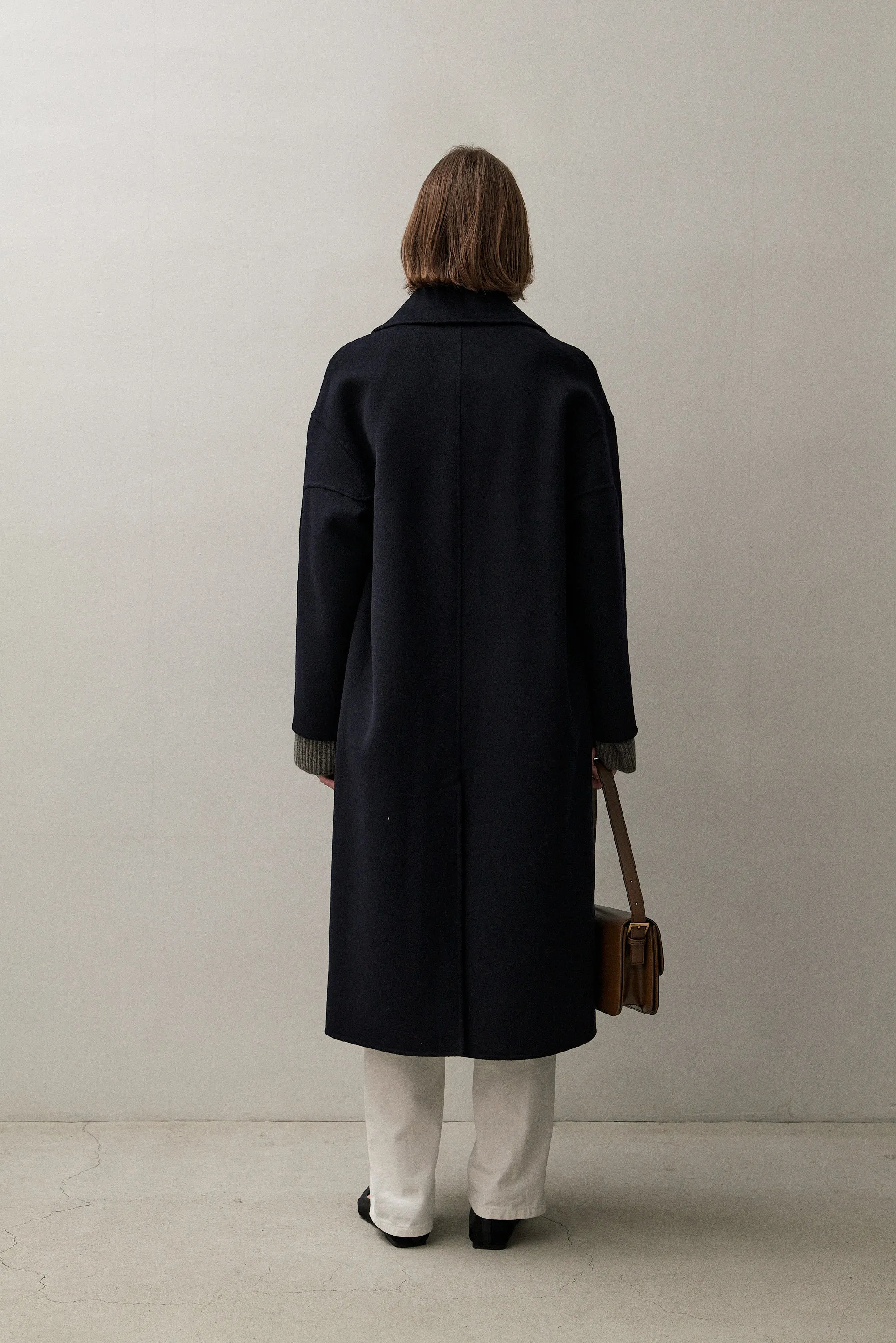 THE LONDON COAT - NAVY 90/10