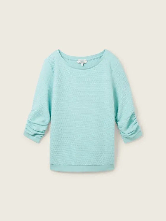 TOM TAILOR - Structured Sweatshirt - 1039979