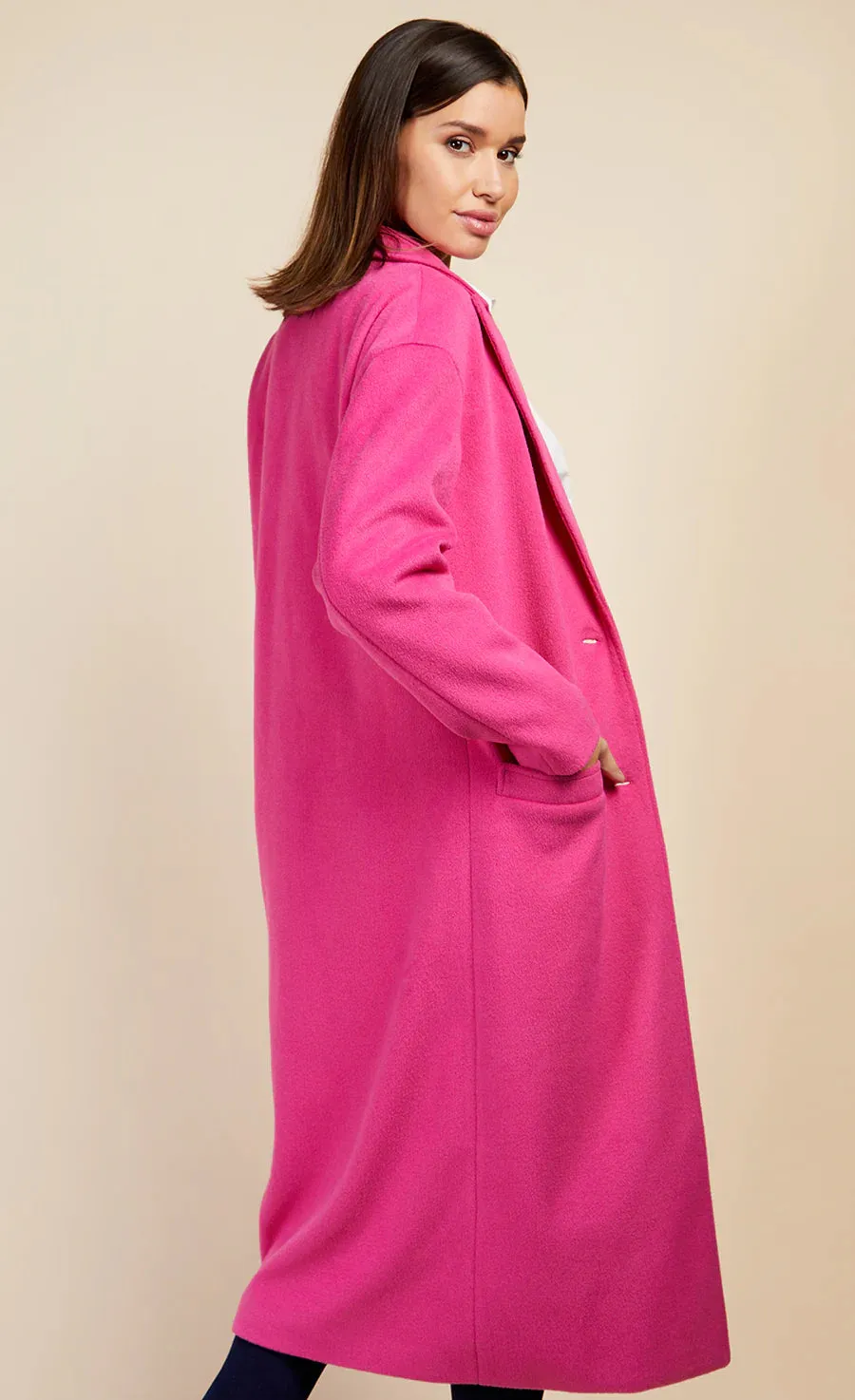 VANYA OVERSIZED COAT (PINK)