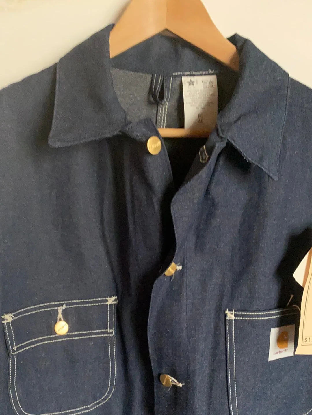 Vintage Dead Stock Carhartt Denim Shirt