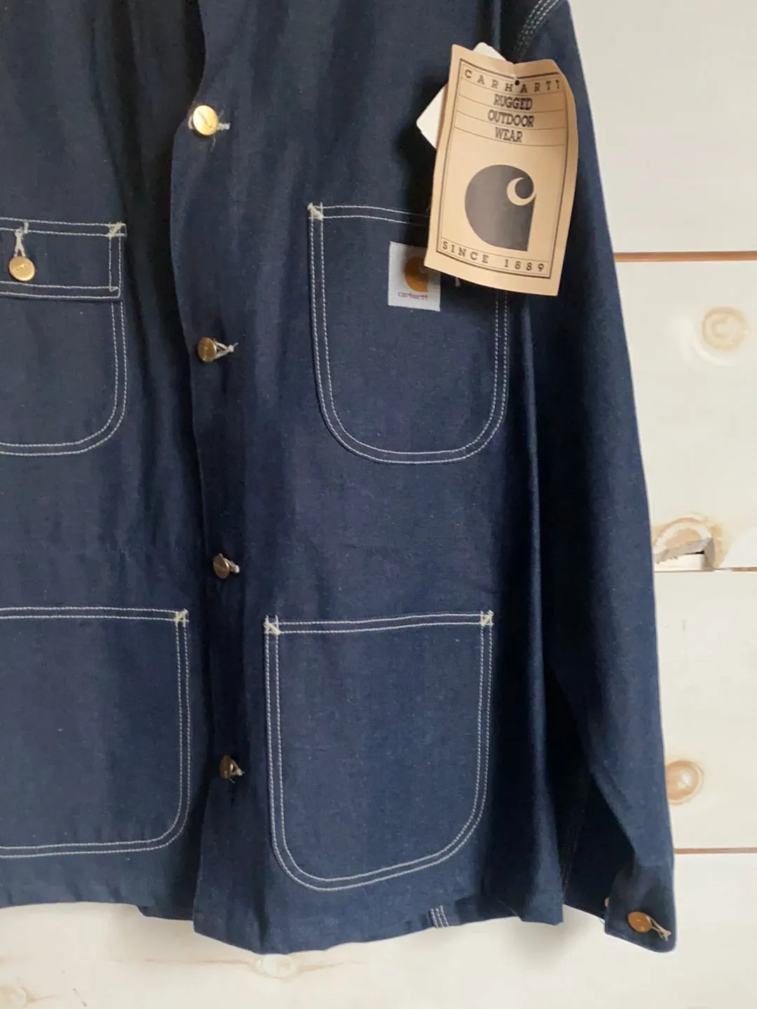 Vintage Dead Stock Carhartt Denim Shirt