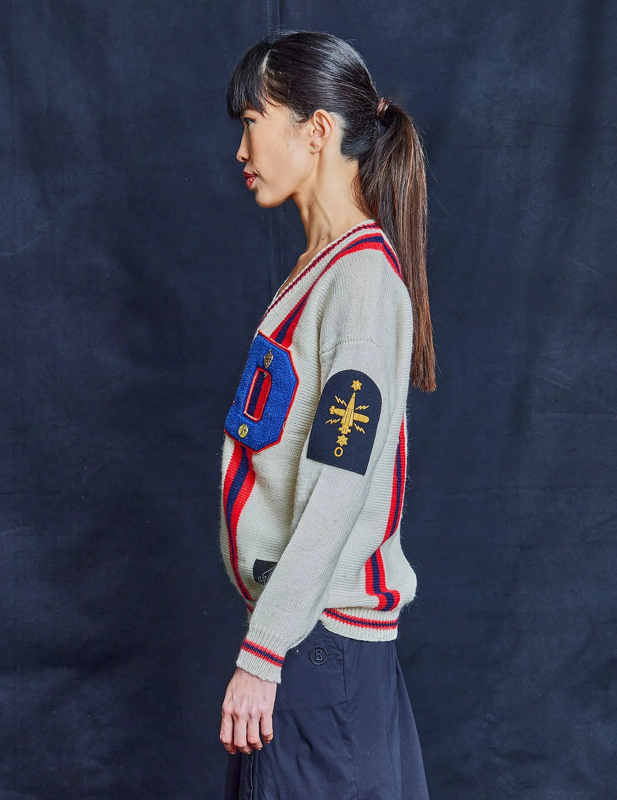 Vintage Varsity Knit Jumper