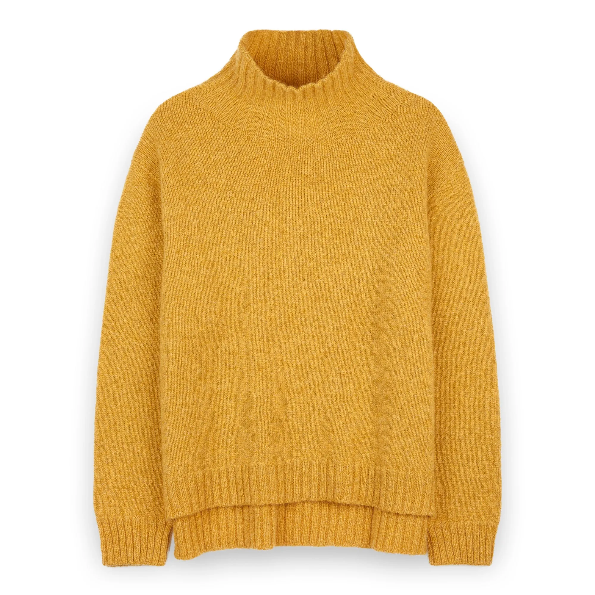 Women's Plain Knit Lambswool Jumper