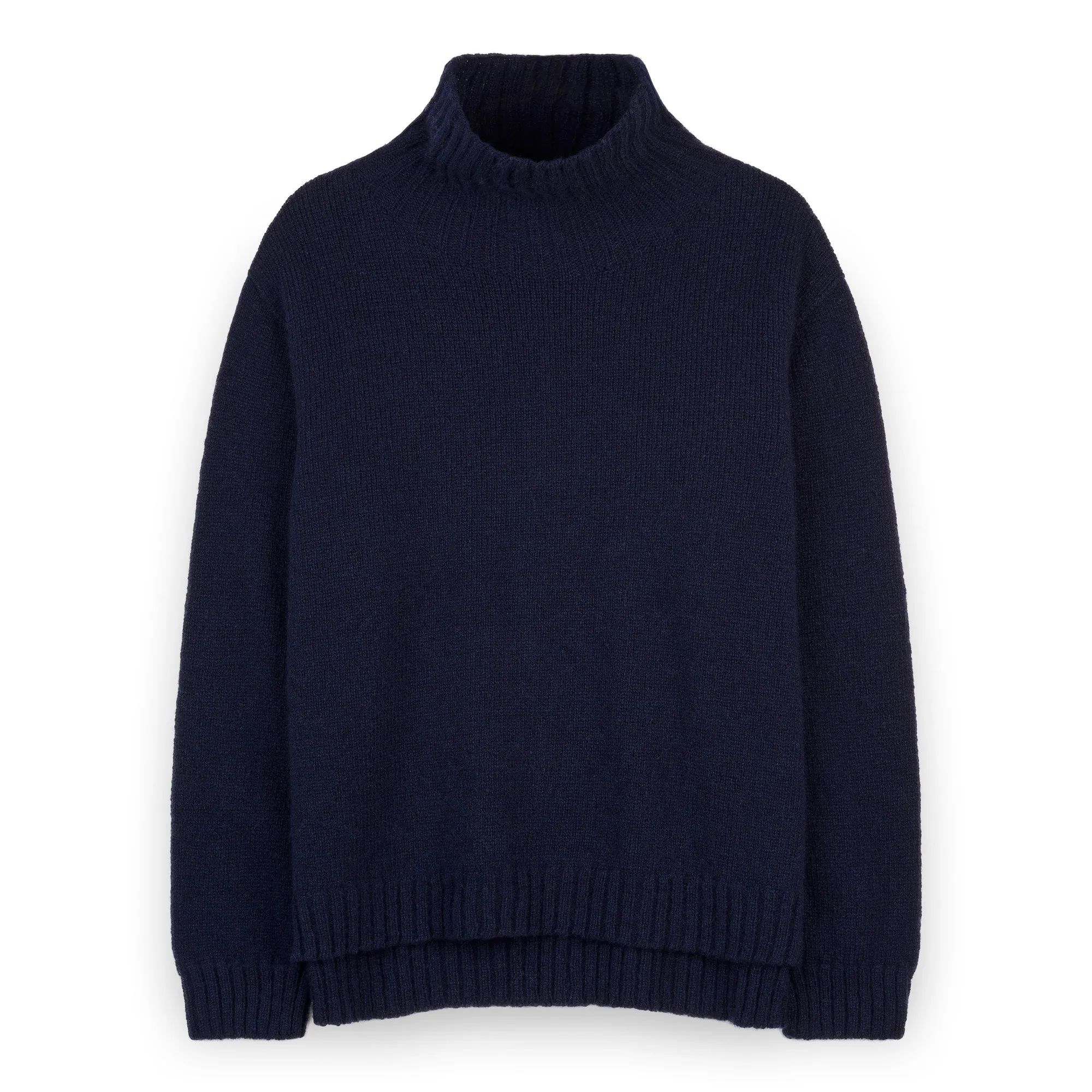 Women's Plain Knit Lambswool Jumper