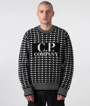 Wool Jacquard 2 Logo Jumper